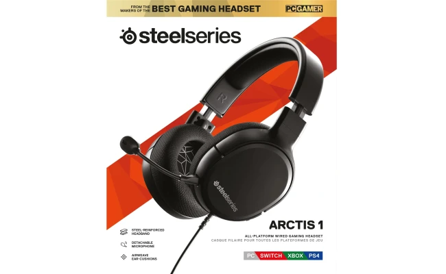 SteelSeries Arctis 1 Detachable Clearcast Microphone Lightweight