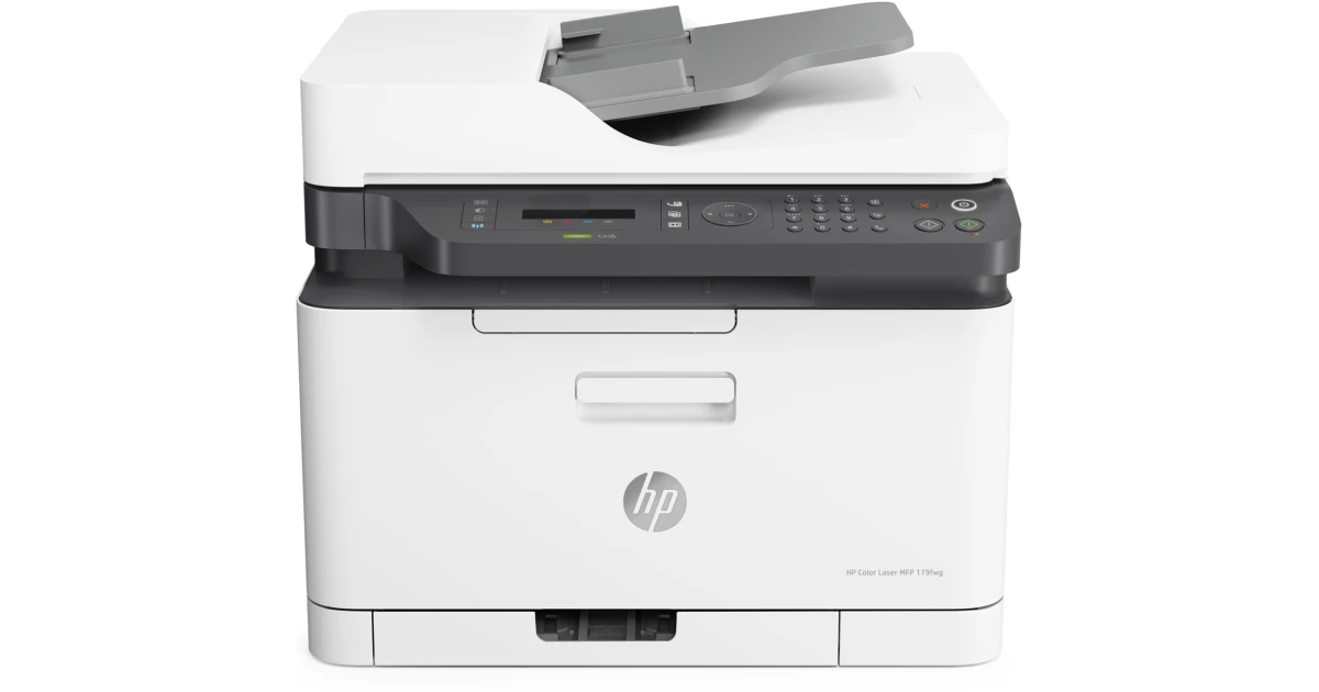 HP Color Laser 179fnw Wireless All in One Laser Printer with Mobile Printing & Built-in Ethernet, Works with Alexa