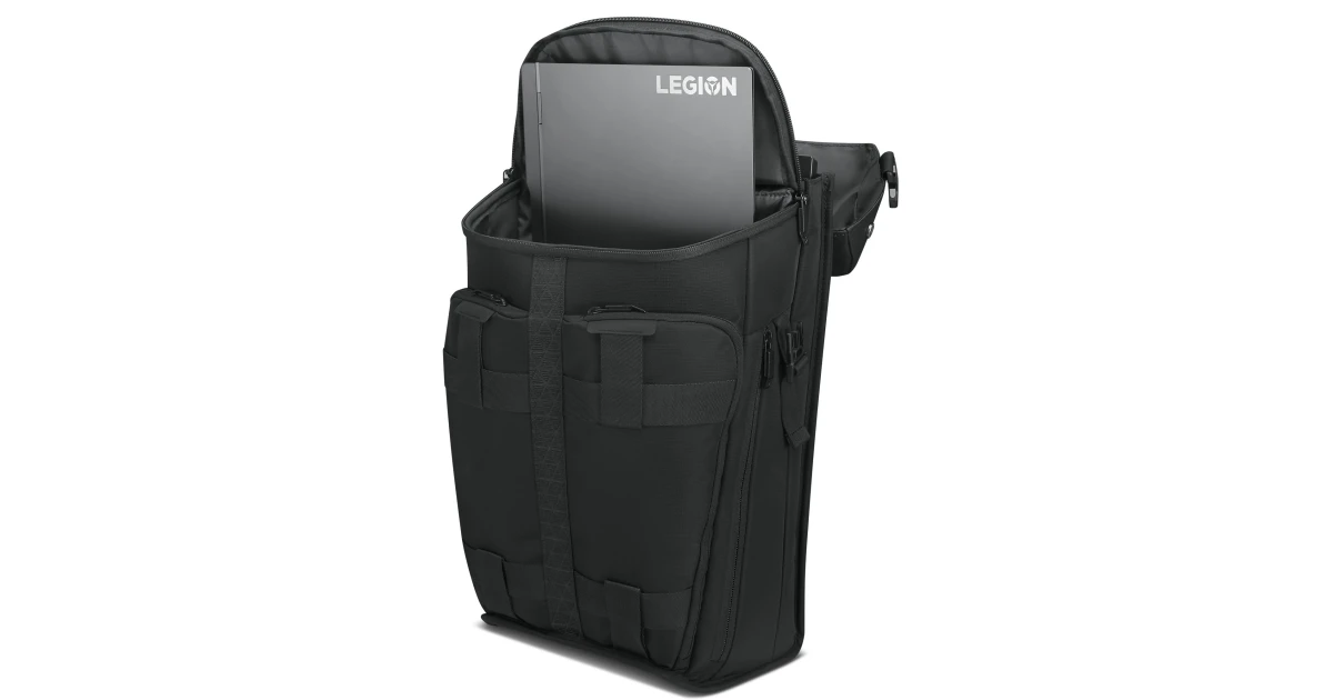 Lenovo Legion Active Backpack17" Extra-Durable & Water Resistant Trolly Strap - Black