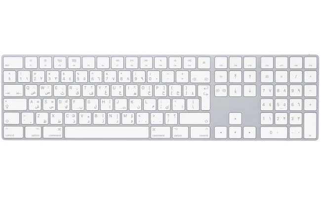 Apple Magic Keyboard with Numeric Keypad Arabic & English Layout