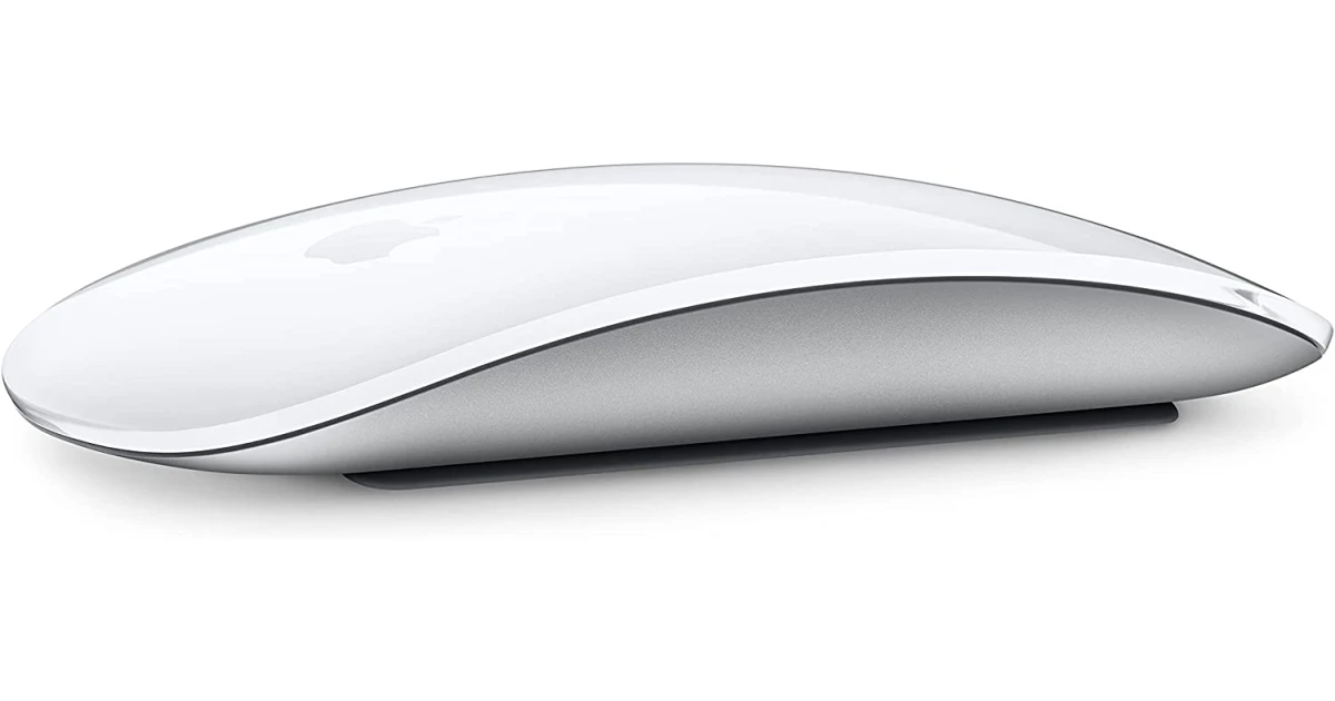 Apple Magic Mouse (Wireless, Rechargable) Multi-Touch Surface - White