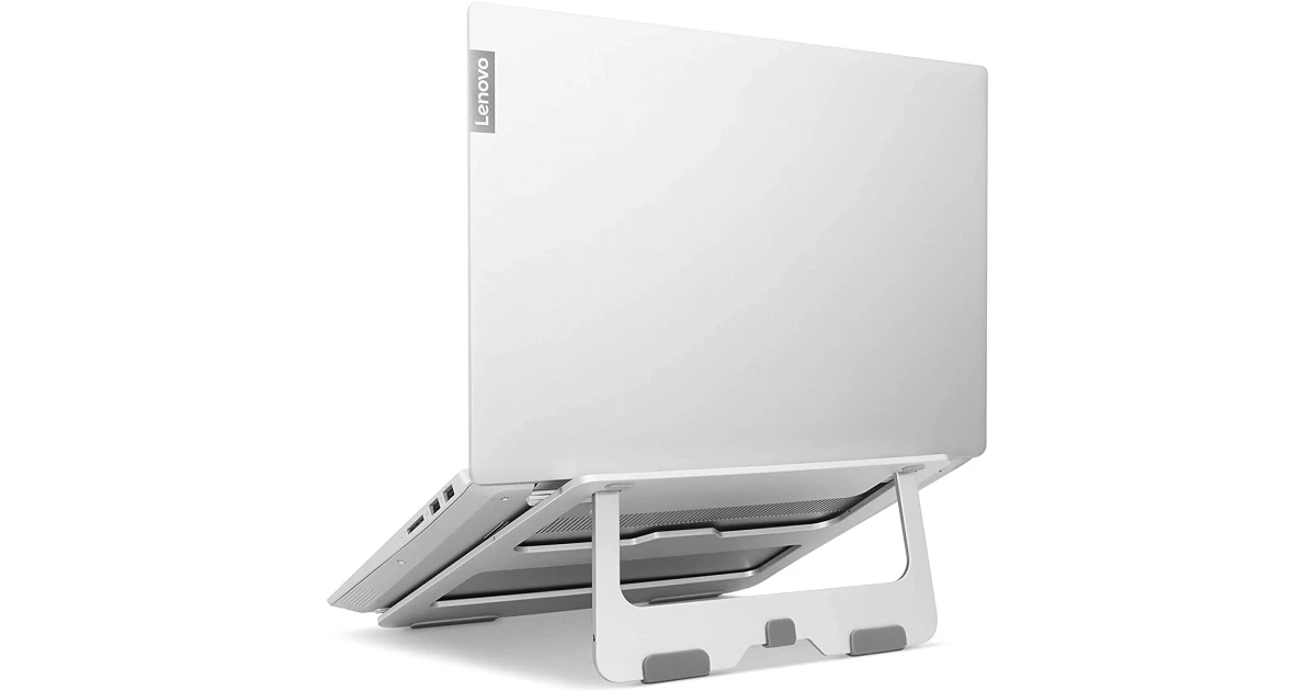 Lenovo Portable Aluminum Laptop Stand Supports laptops up to 15. 6"