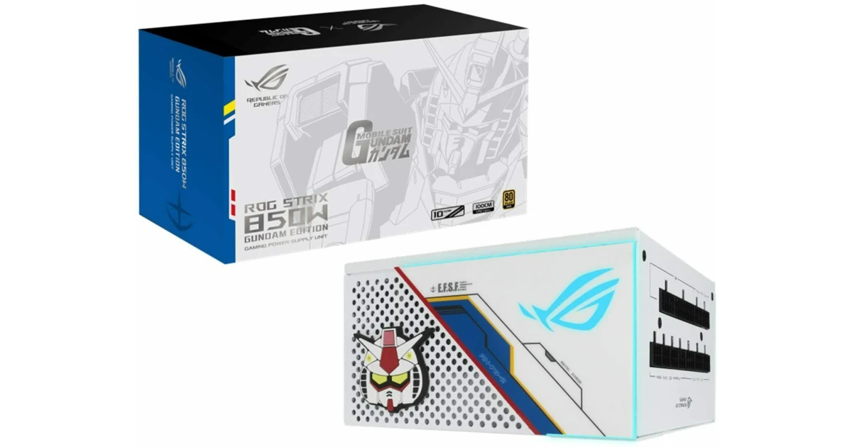 ASUS ROG Strix 850w GUNDAM Edition Fully Modular 80+ Gold PSU