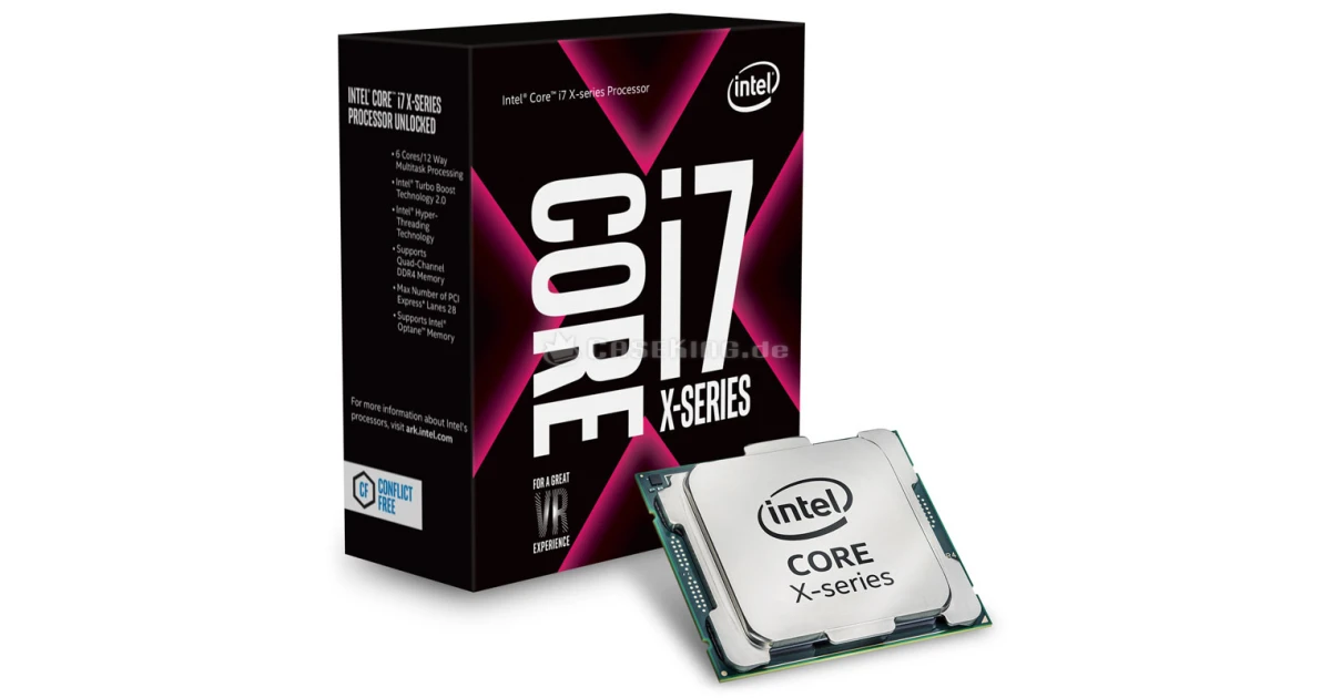 Intel Core i7-7820X 8-Core up to 4.3 GHz 11 MB Cache