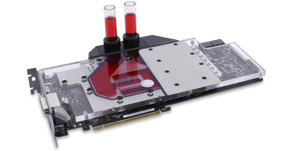 EK-FC1080 GTX Ti Strix - Nickel GPU Water Block