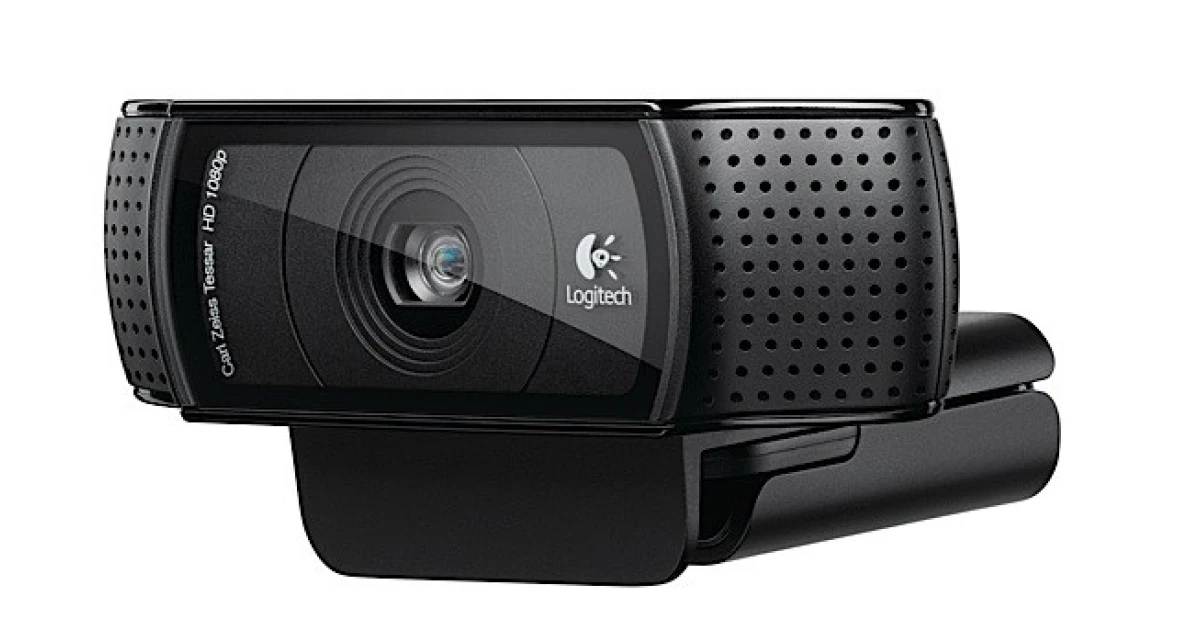 Logitech C920 Pro Webcam Widescreen Video Calling & Recording 1080p Camera Desktop or Laptop Webcam