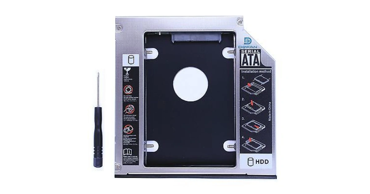 Universal 9.0mm HDD Caddy For Laptop 2.5"