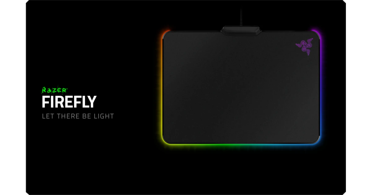 Razer Firefly Hard Gaming Mouse Mat - Chroma